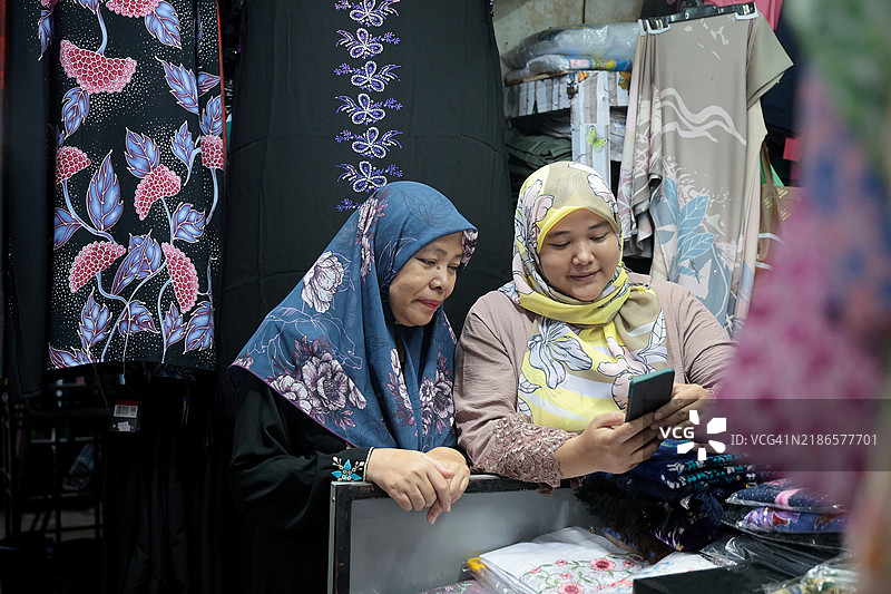 穆斯林小型企业图片素材