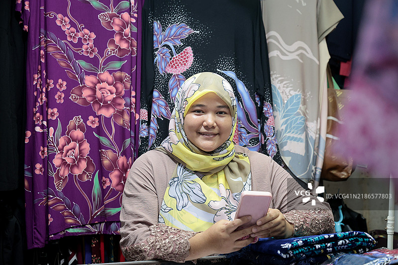 穆斯林小型企业图片素材