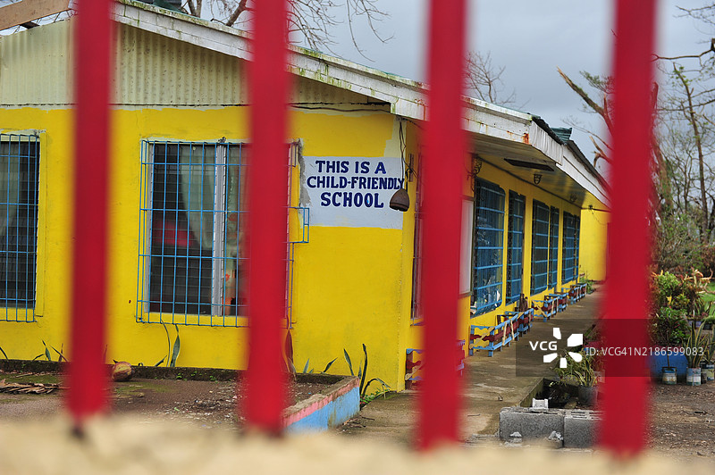 儿童友好的学校图片素材