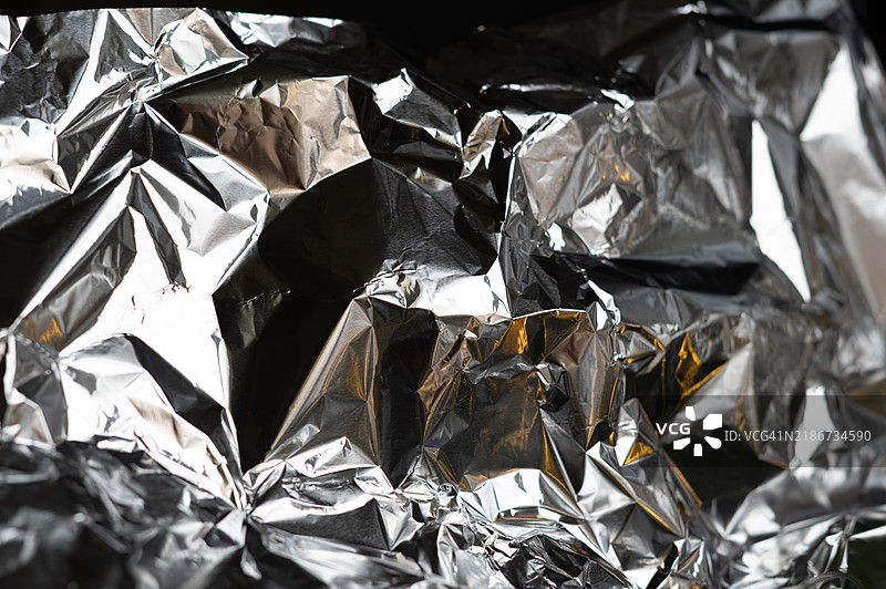 银色箔纸背景图片素材