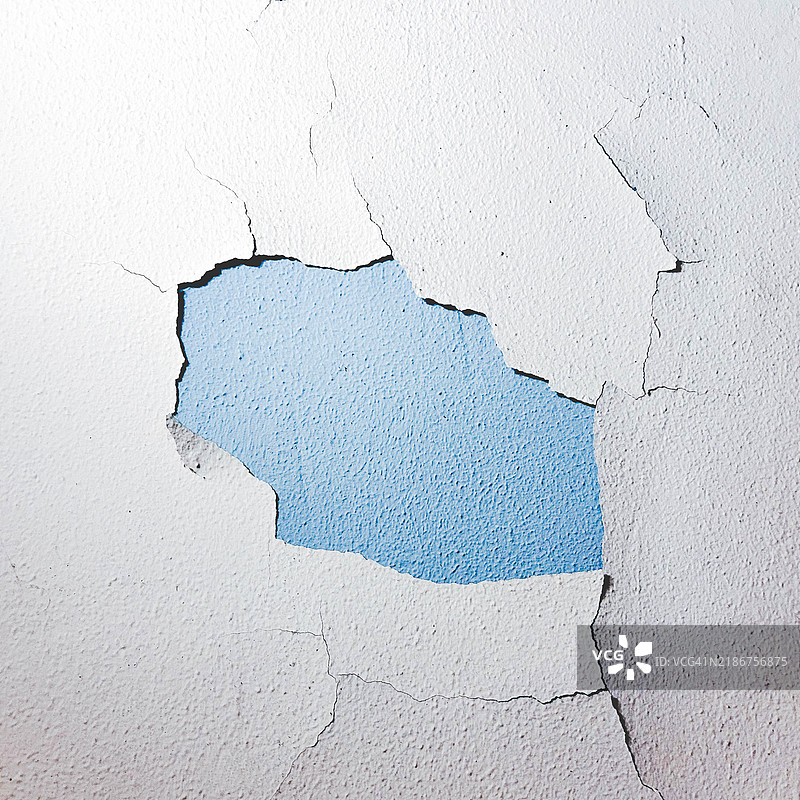 墙壁上剥落的油漆特写图片素材