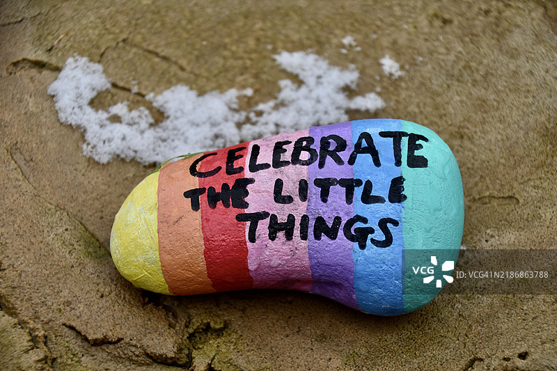 愉快的提醒。图片素材