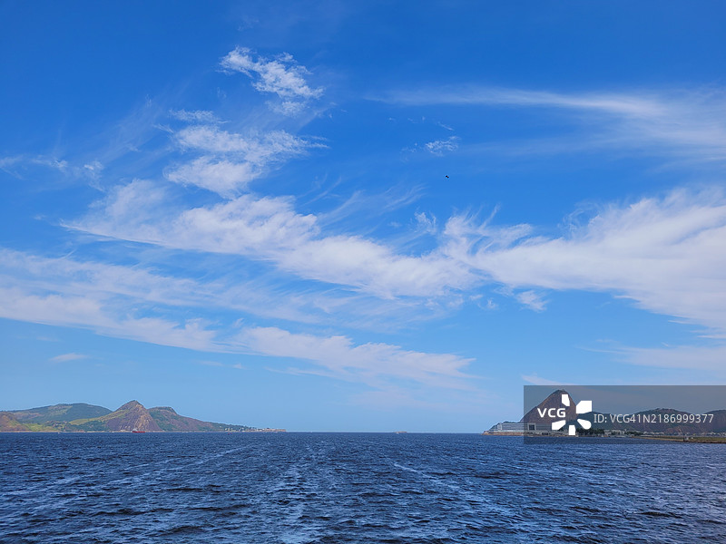 里约热内卢与尼特罗伊之间的瓜纳巴拉湾图片素材