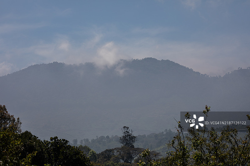 西高止山脉风景图片素材