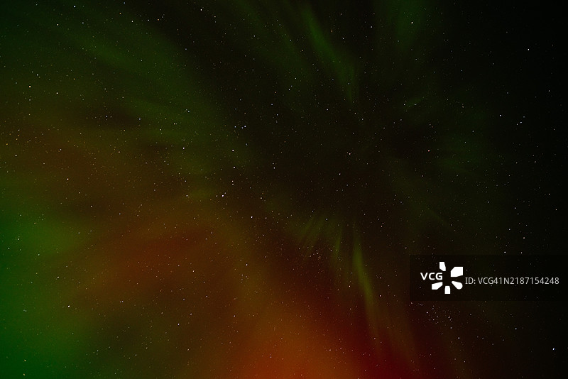 夜空星域的低角度视图图片素材