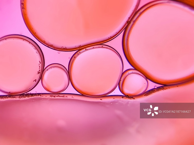 气泡特写图片素材