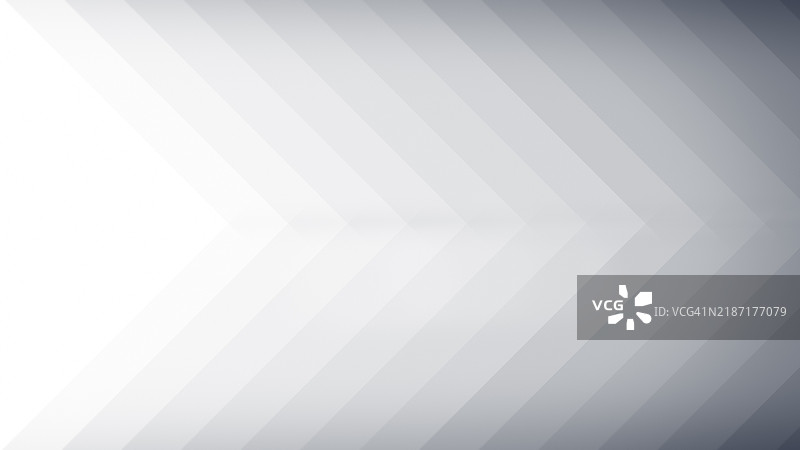 白色背景上的浅灰色和灰色斜条纹。图片素材
