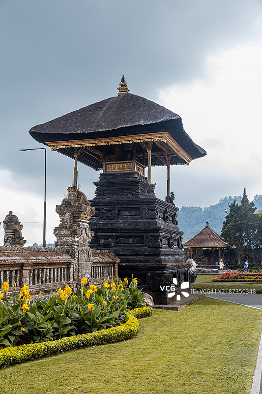 巴厘岛乌伦达努贝拉坦寺图片素材