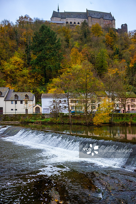 卢森堡的维安登城堡图片素材