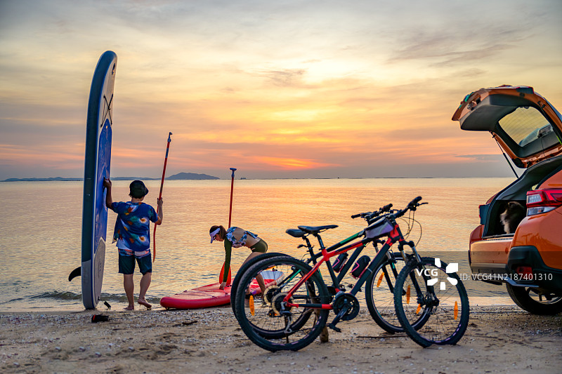 恋人旅行时刻图片素材