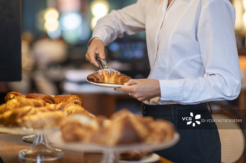 可颂面包图片素材