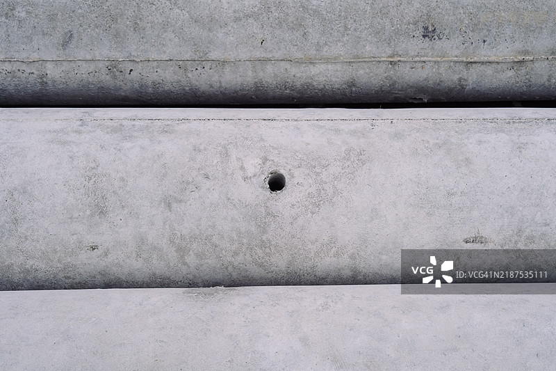 基础设施和公用事业用混凝土杆图片素材