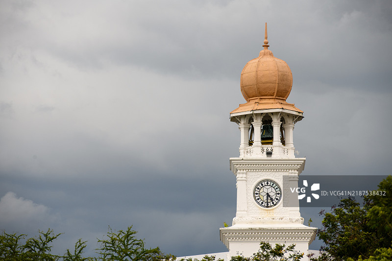 槟城维多利亚女王纪念钟楼图片素材