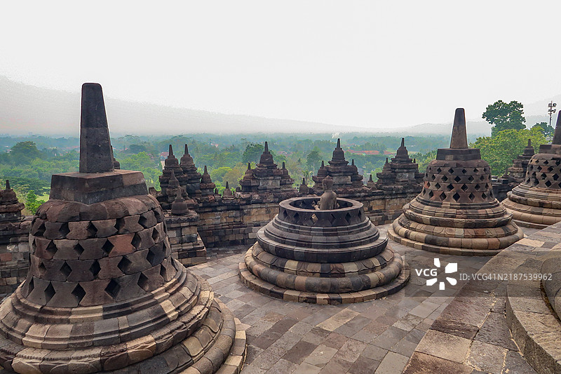 婆罗浮屠寺图片素材