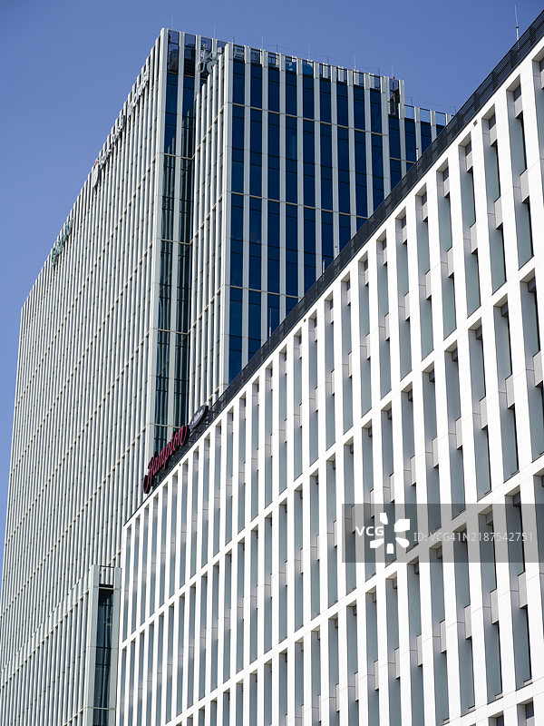 现代再生建筑，波兰罗兹图片素材