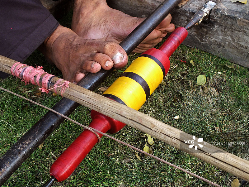 来自信德的各种纺织品和手工艺品图片素材