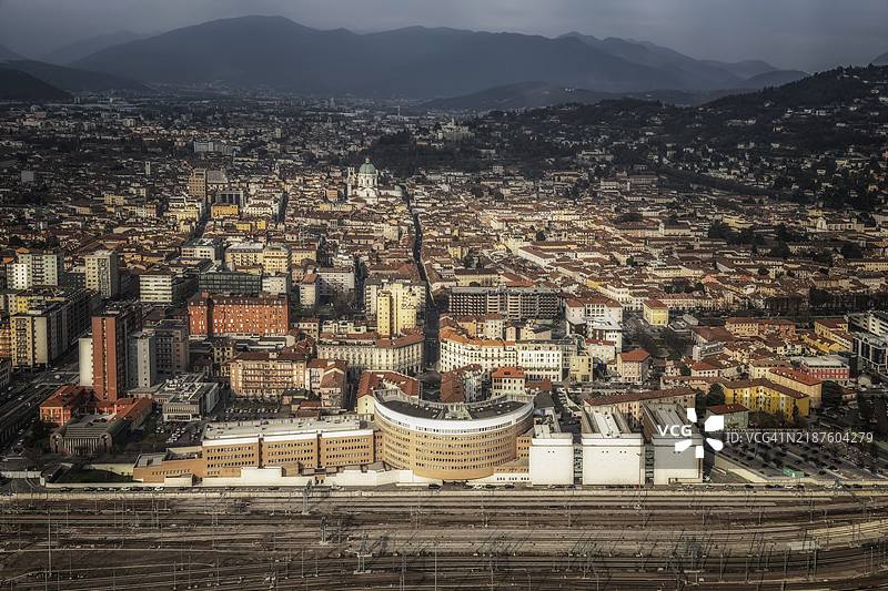 布雷西亚全景图片素材