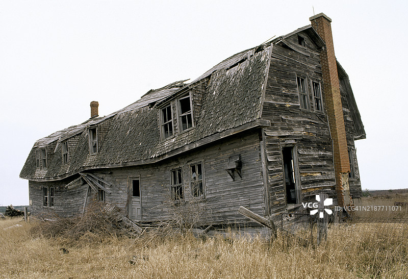 工人宿舍破败不堪图片素材
