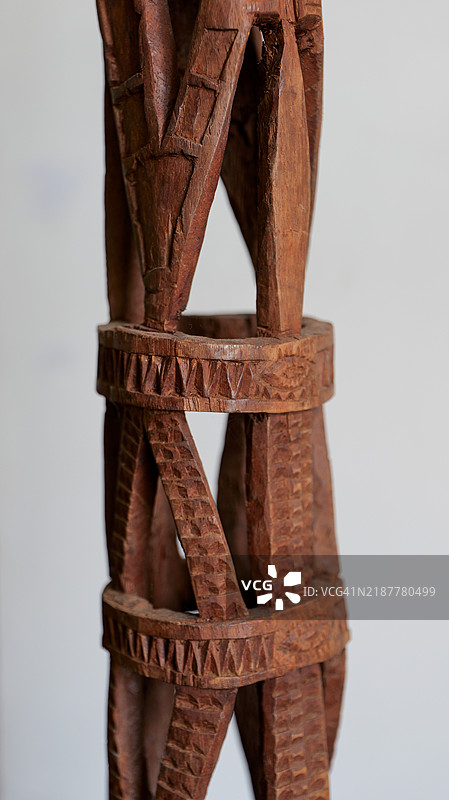 印度尼西亚蒂米卡的巴布亚高地阿蒙梅部落。图片素材