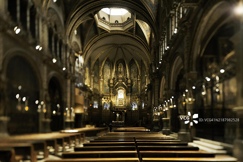 蒙特塞拉特圣玛利亚修道院图片素材