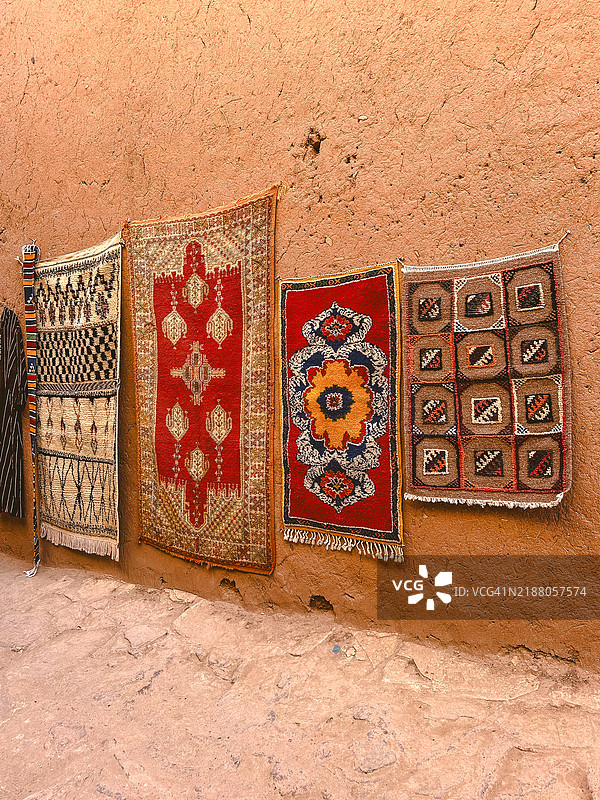 马拉喀什的城市街道图片素材