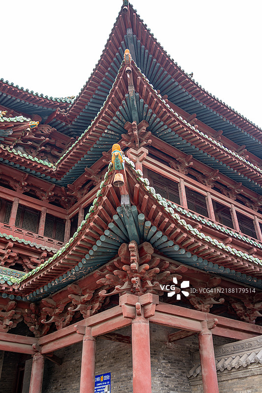 介休市的古代仙圣塔图片素材