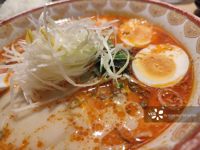 辛辣拉面美味图片素材