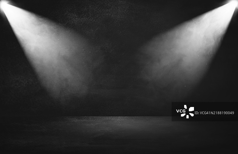 灰色背景，聚光灯，演示文稿图片素材