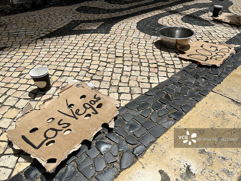 创意乞讨图片素材