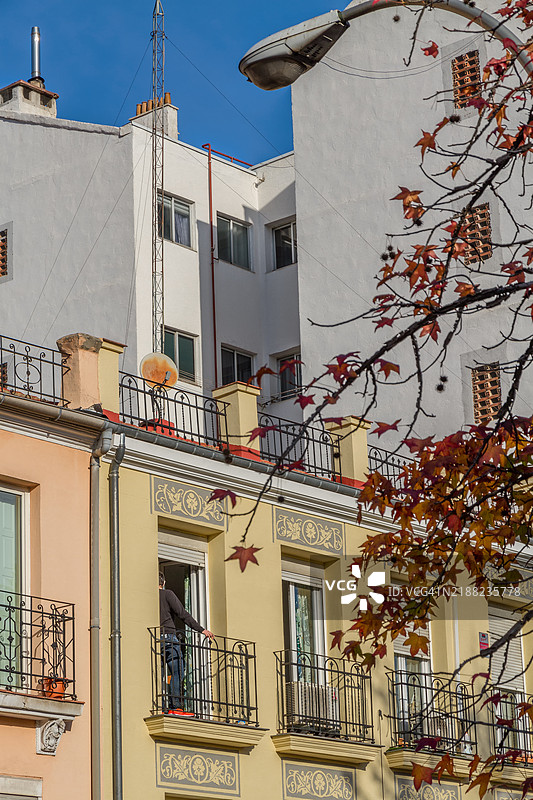 城市的外立面图片素材