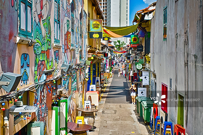 新加坡哈芝巷图片素材