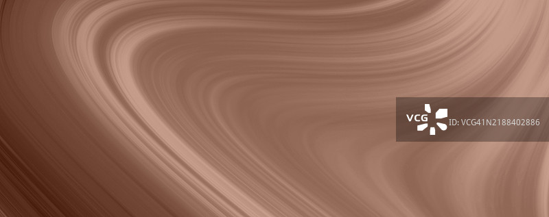 摩卡慕斯抽象背景，带有平滑的波浪线和渐变色彩图片素材