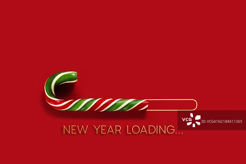 新年加载中图片素材