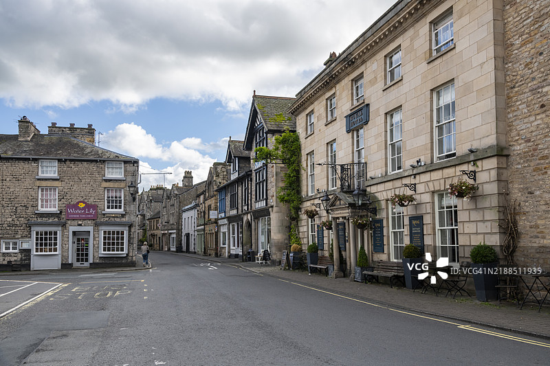 历史悠久的市场镇柯克比·朗斯代尔图片素材