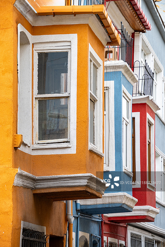 伊斯坦布尔老城区重要的历史悠久的巴拉特社区图片素材