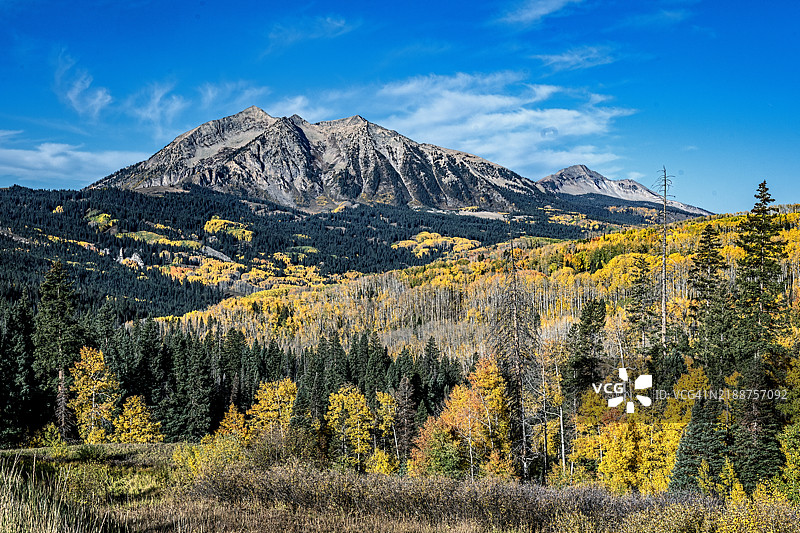 俄亥俄峰，凯布勒山口，科罗拉多州，美国图片素材