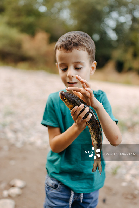 我捕到的鱼图片素材