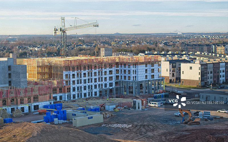 劳登县新住宅建设图片素材