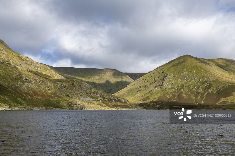 肯特米尔水库，湖区，坎布里亚，英格兰图片素材