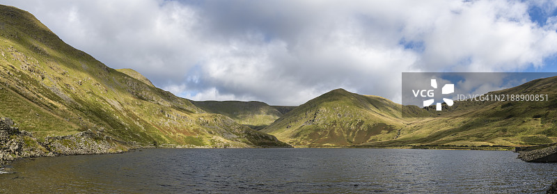 肯特米尔水库，湖区，坎布里亚，英格兰图片素材