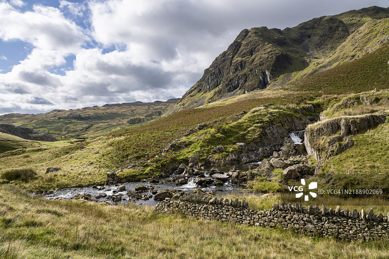 肯特米尔，湖区，坎布里亚，英格兰图片素材