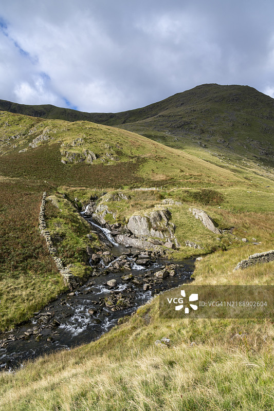 肯特米尔，湖区，坎布里亚，英格兰图片素材