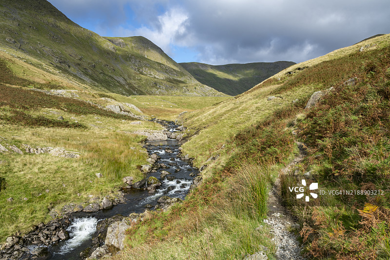 肯特米尔，湖区，坎布里亚，英格兰图片素材