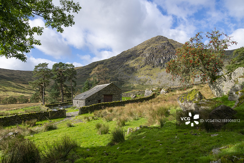 肯特米尔，湖区，坎布里亚，英格兰图片素材