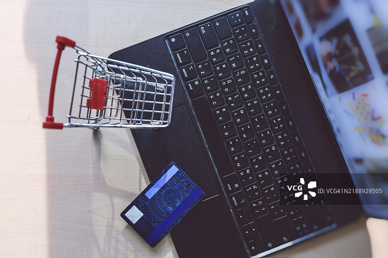 在线购物概念图片素材