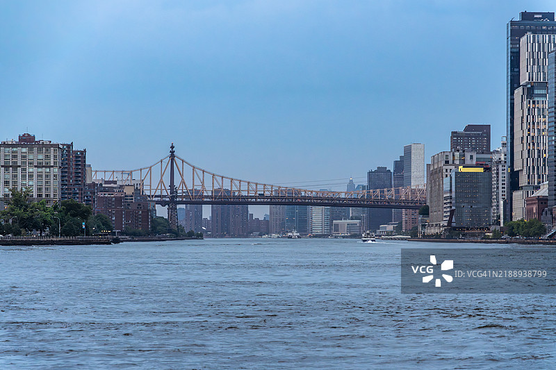 昆士堡大桥和东河图片素材