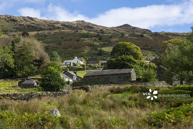 肯特米尔，湖区，坎布里亚，英格兰图片素材