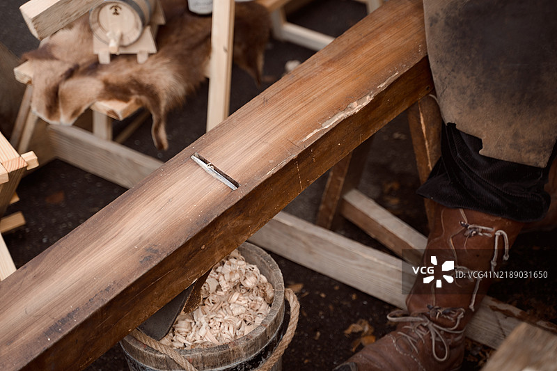 著名的阿尔萨斯里博维尔中世纪圣诞市场图片素材