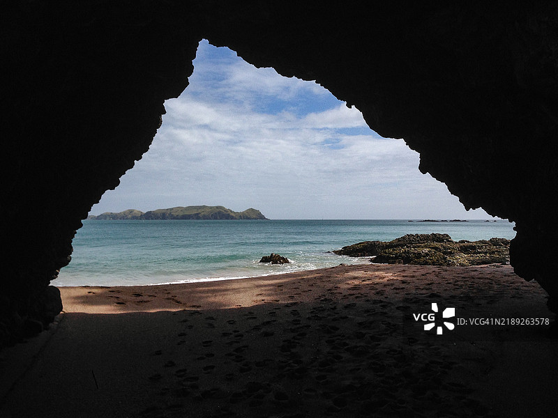 海洋与天空的美丽景色图片素材