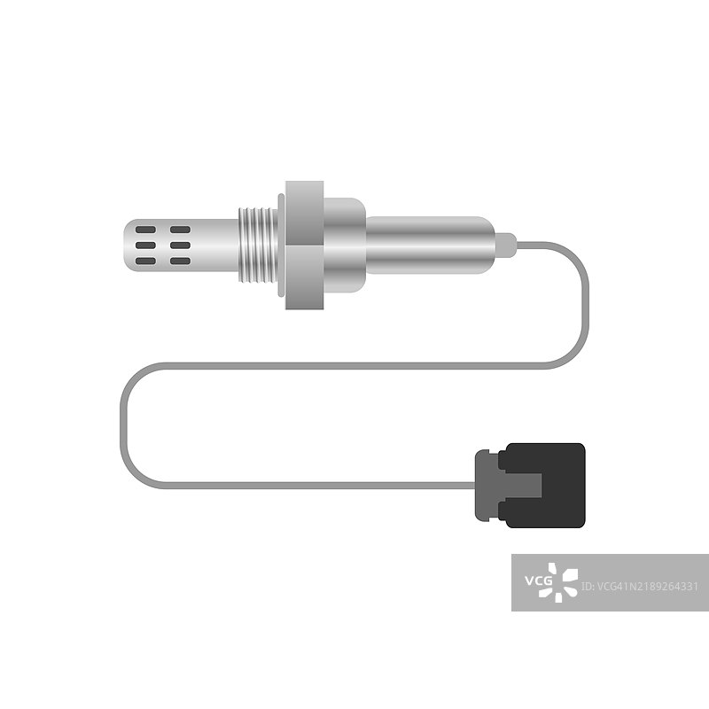 氧传感器结构插图图片素材